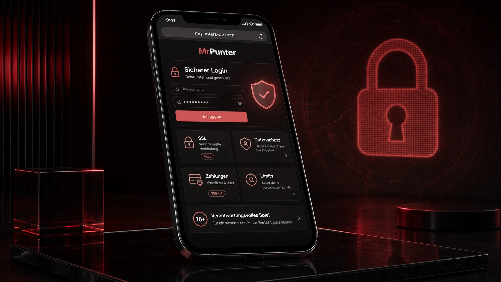 Sicherheit der MrPunter App