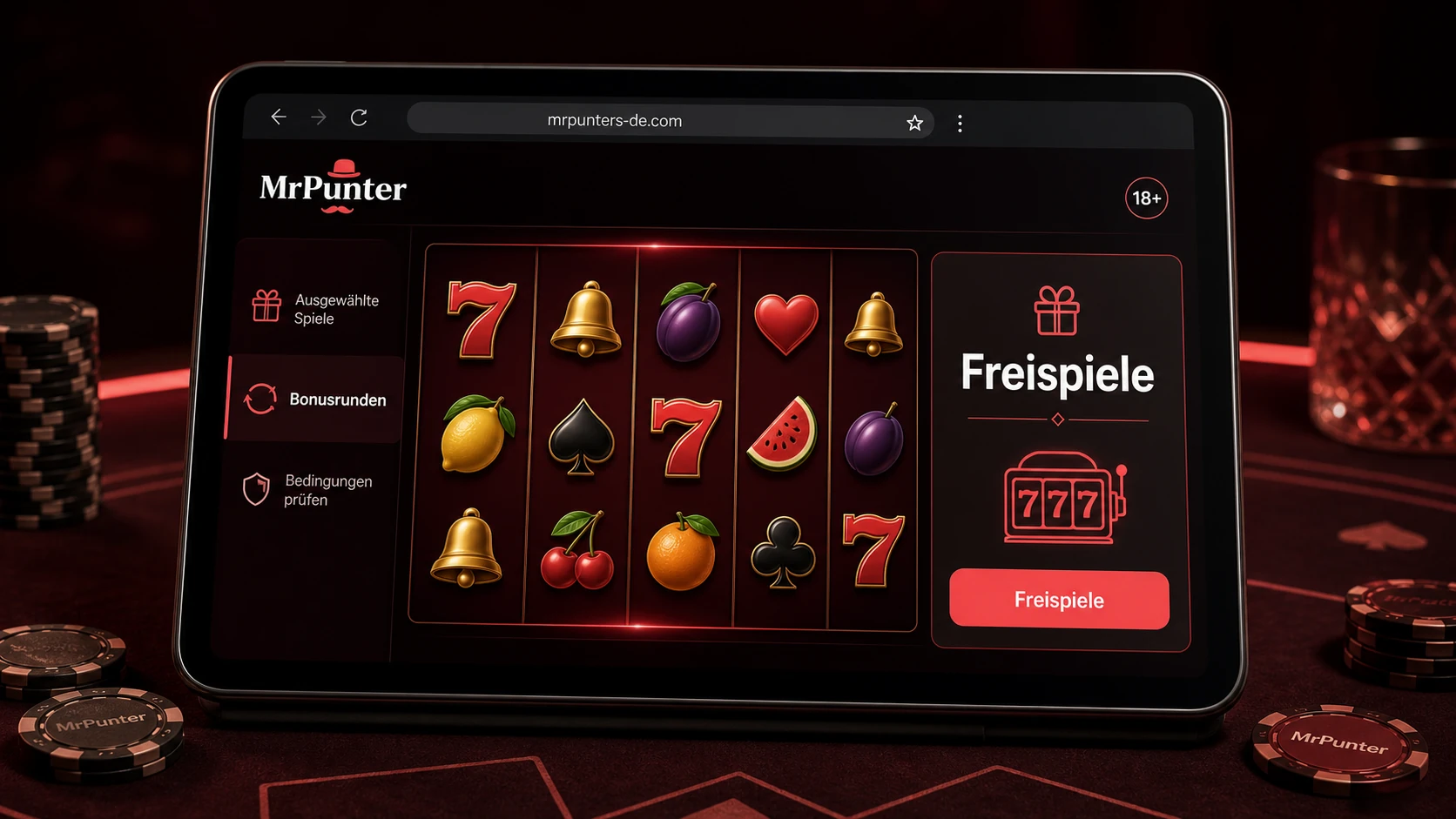 Freispiele bei MrPunter