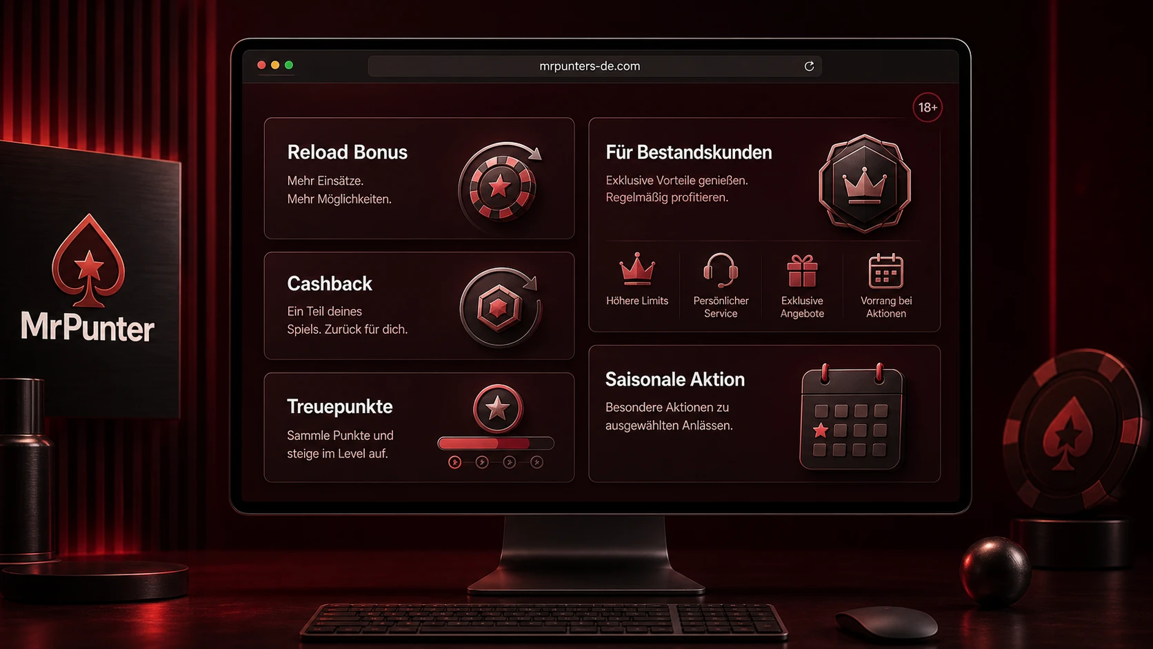 Bonusaktionen für bestehende Spieler